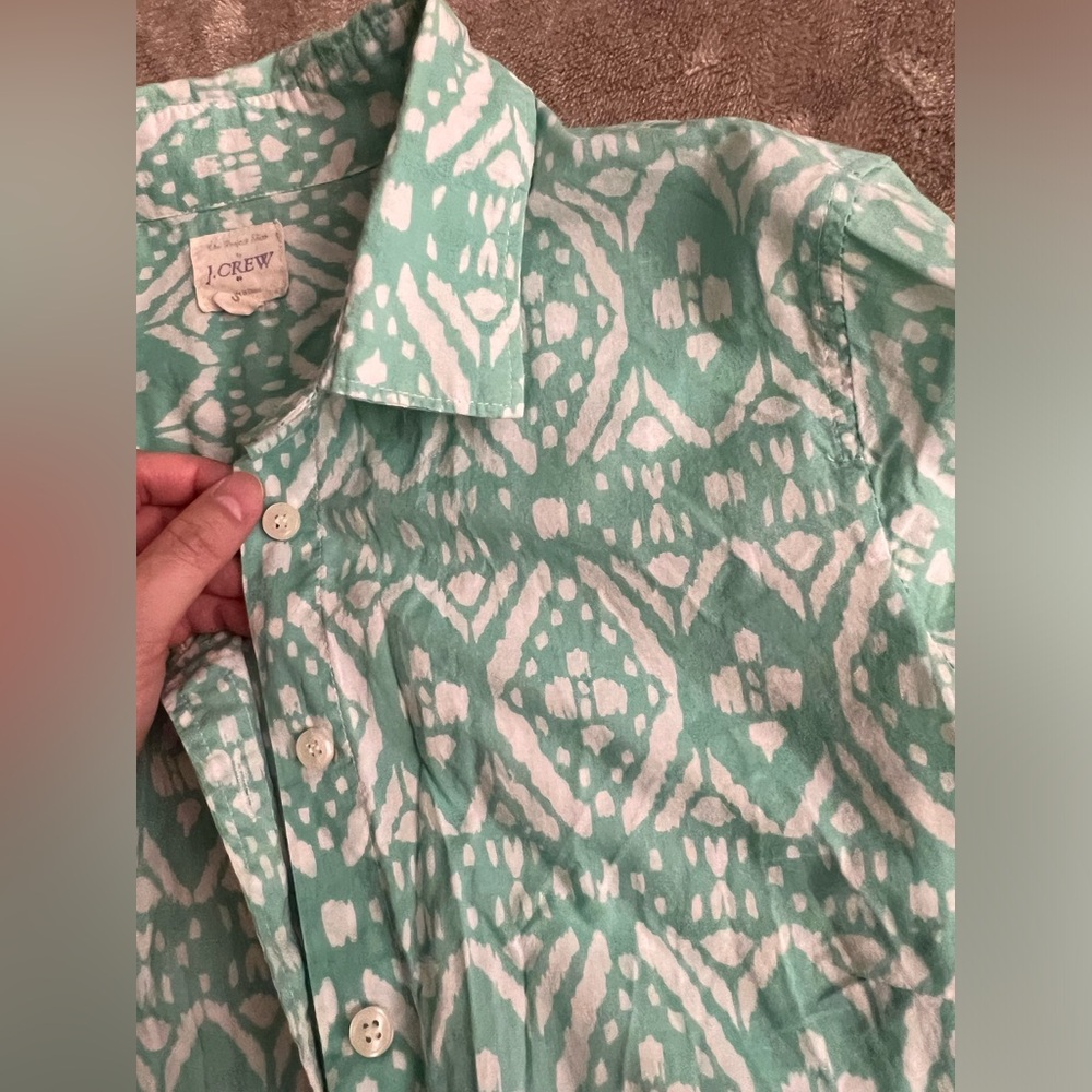 J Crew button up shirt
